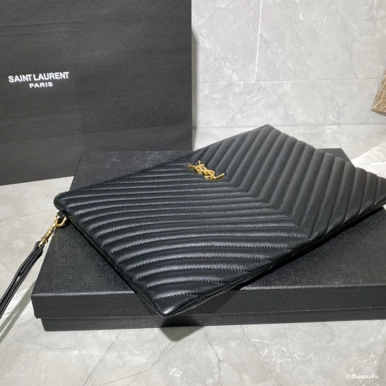 YSL CLUTCH MONOGRAM 0718